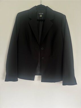 Black Label Women's Black Two-Button Blazer
